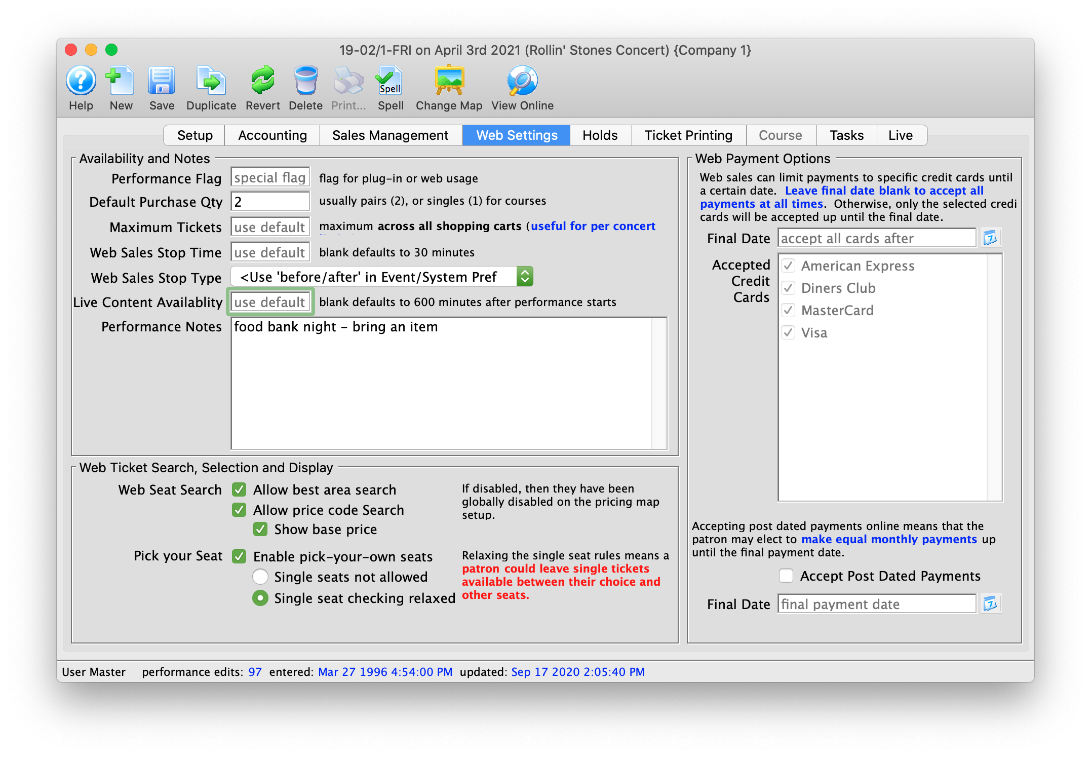 System Setup