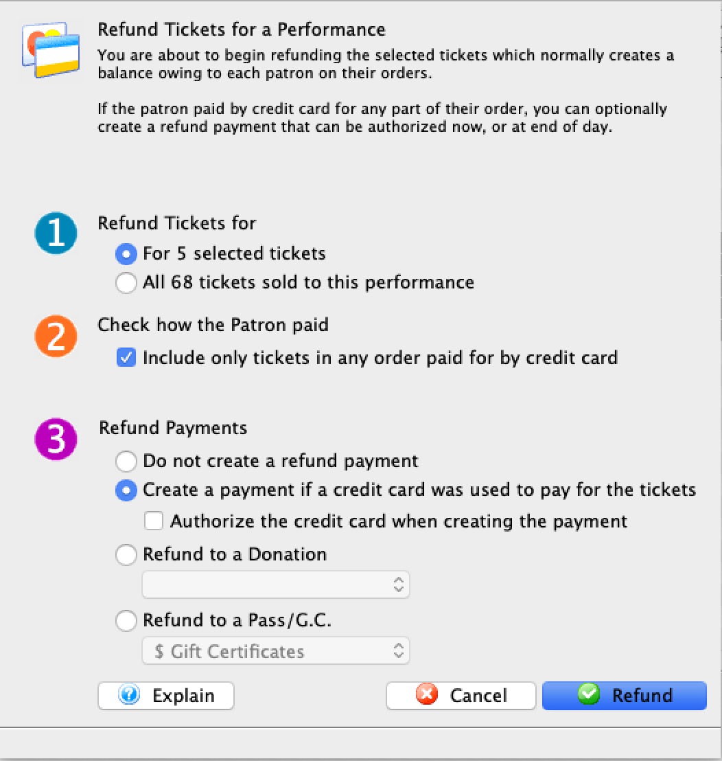 Ticket Policy and Help