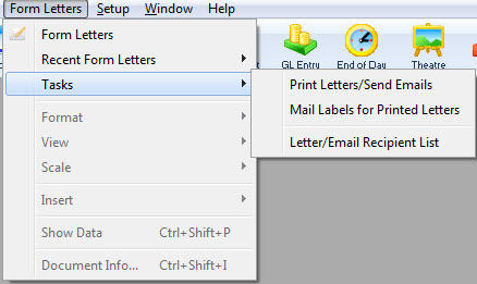 Form Letters and EBlasts